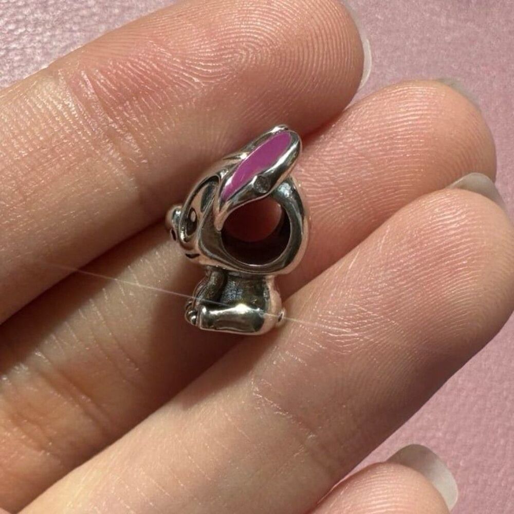 NWOT Stitch Silver Disney x Pandora FIT Charm - Picture 8 of 12